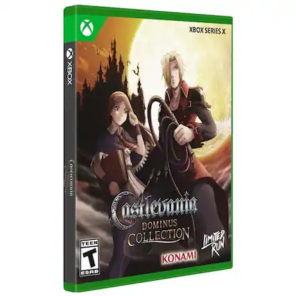 XBOX SERIES X
XBOX
Castlevania: Dominus Collection
Limited Run
KONAMI
TEEN
ESRB - T (Teen 13+)