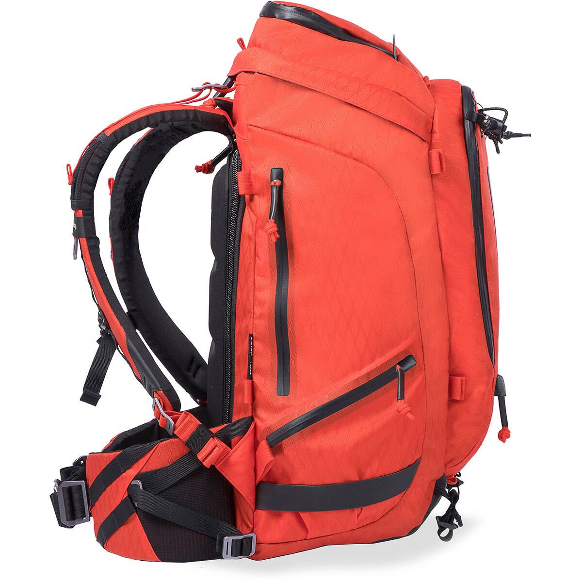 Alt View 8. F-stop - F-stop Tilopa 50L DuraDiamond Travel and Adventure Camera Backpack, Magma Red.