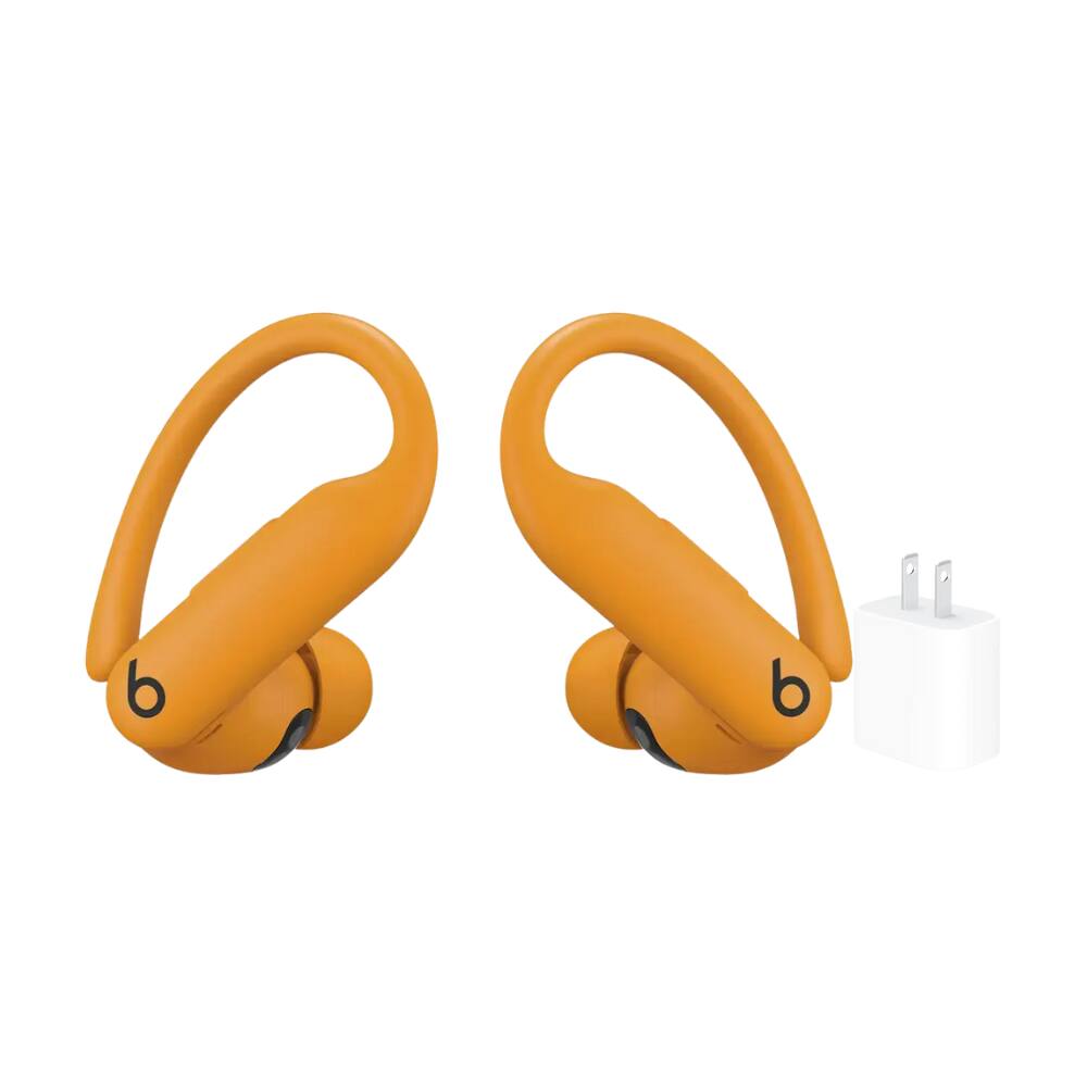 Beats - Powerbeats Pro 2 True Wireless Active Noise Canceling Earbuds + Power Adapter - Orange