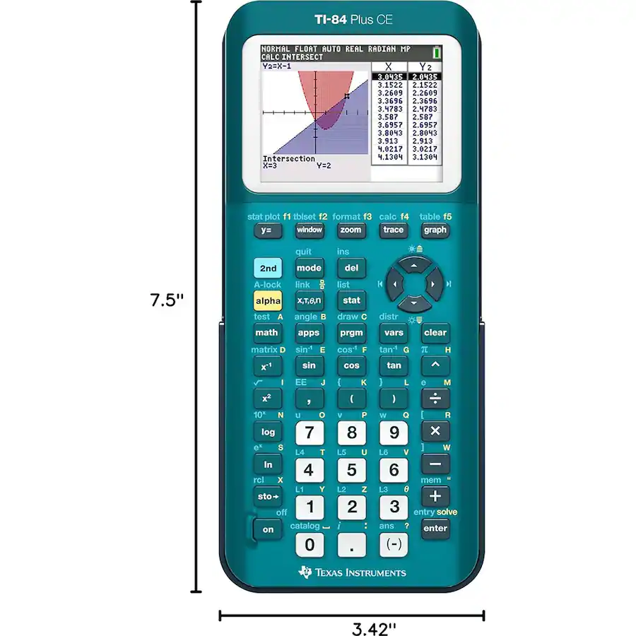 Cos Graph Angles Texas Instruments TI 84 Plus CE Graphing Calculator 84PLCE/TBL/1L1/AX ...