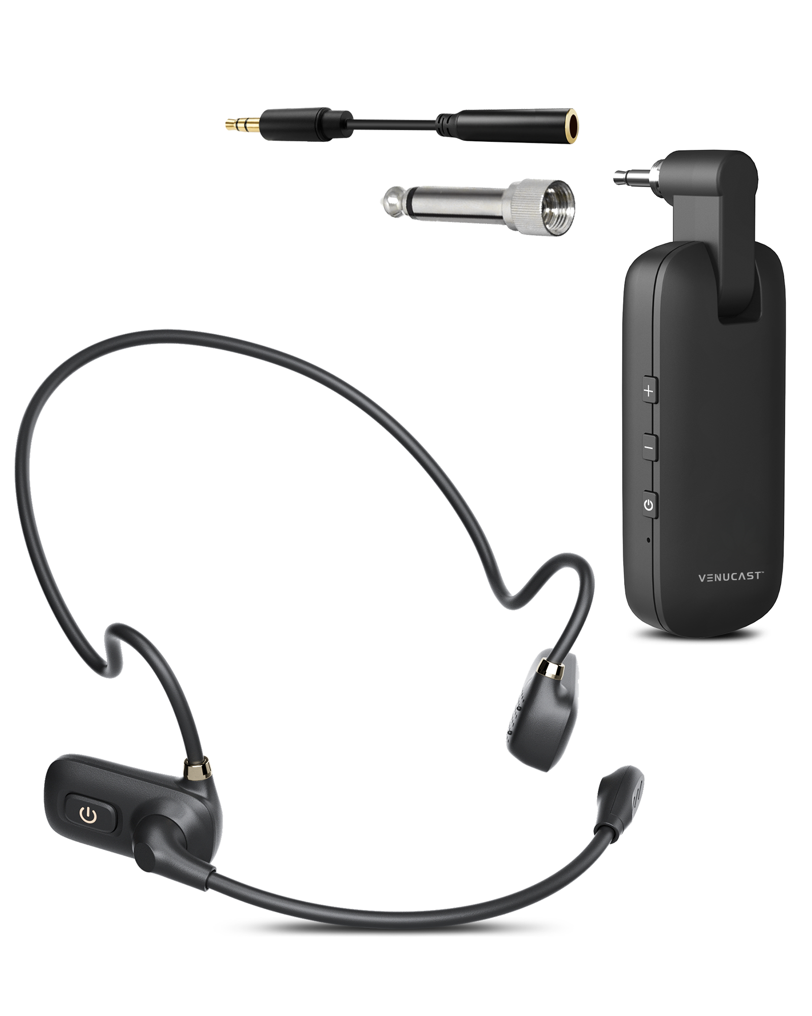 Venucast - FreeMic W Wireless Headset Microphone System