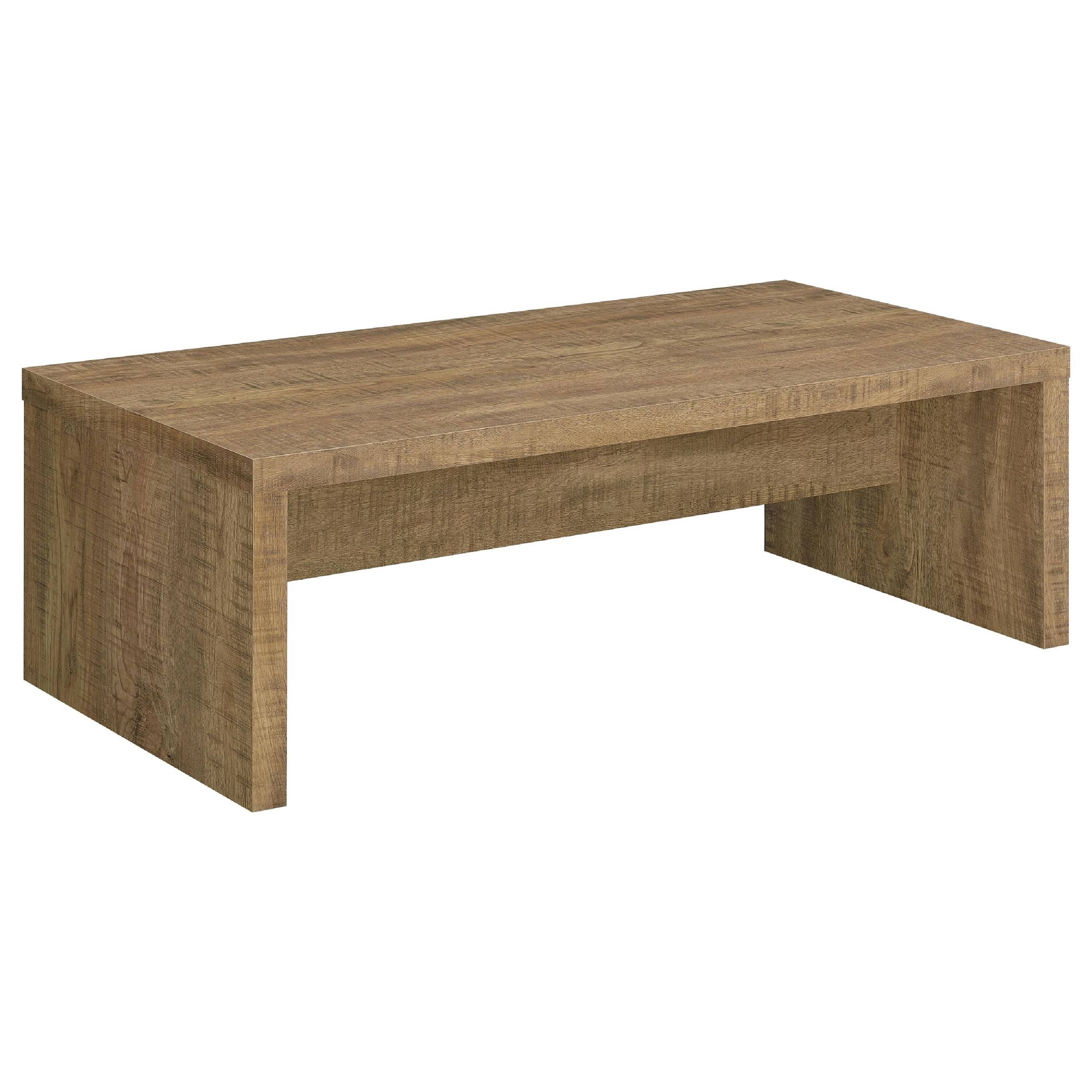 Alt View 2. Manhattan Lane - Nette 2Pc Coffee and End Table Set, Rustic Mango Finish, Wood - Mango Brown.