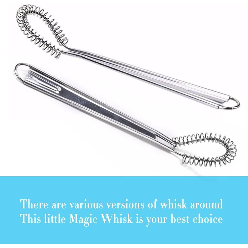 There are various versions of whisk around. This little Magic Whisk is your best choice.