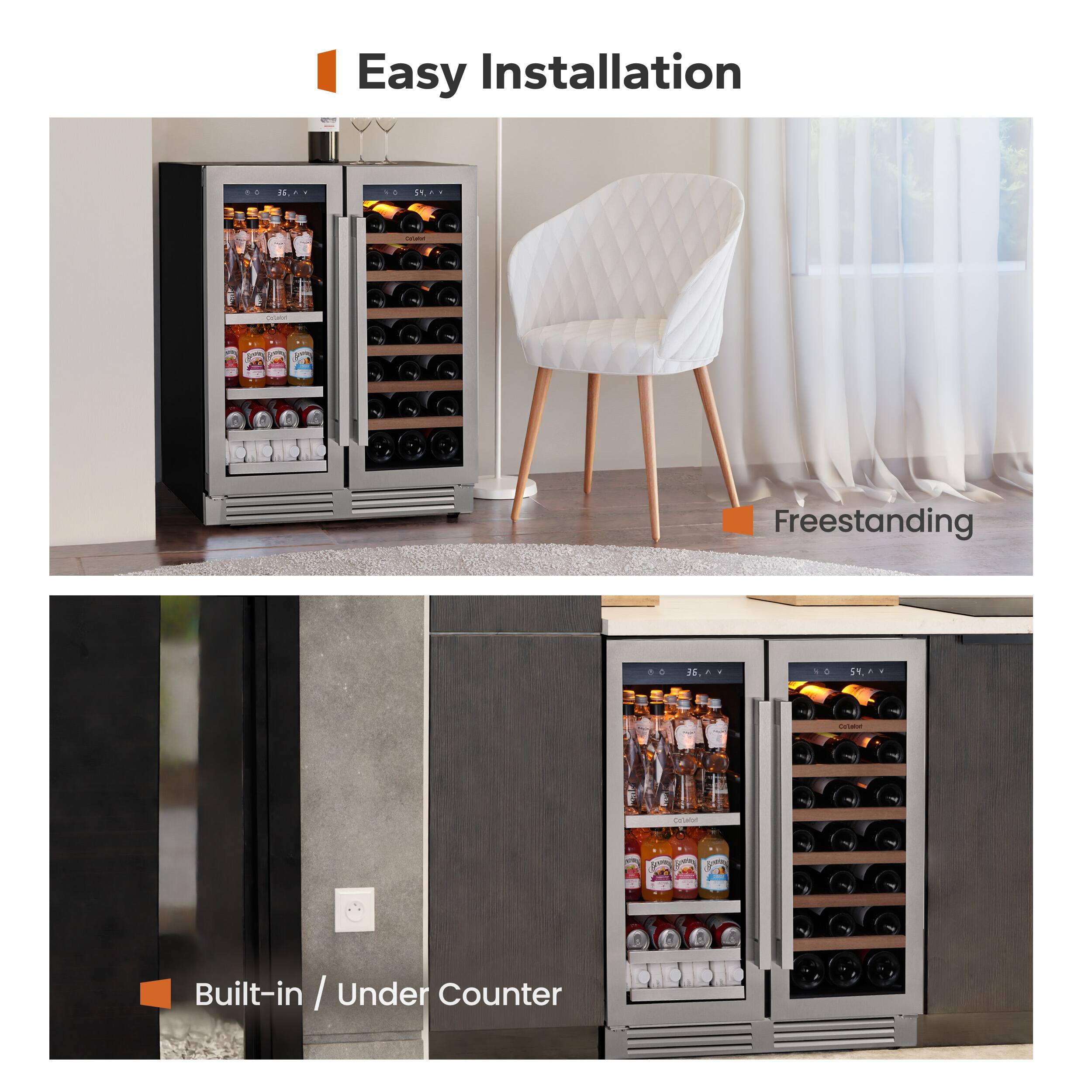 Easy Installation

Freestanding

Built-in / Under Counter