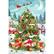 Left. Eurographics - Puzzle Tin: Christmas Tree - 550 Piece Jigsaw.
