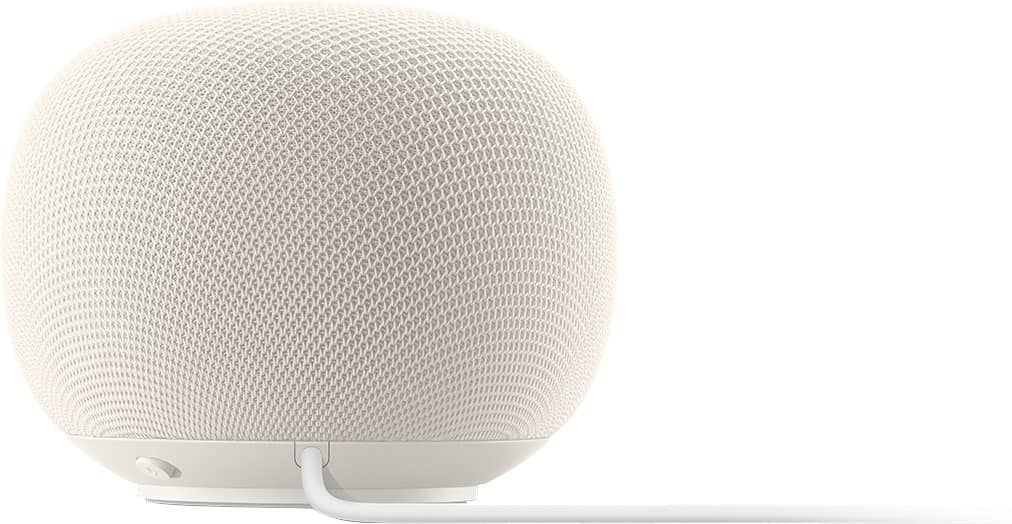 Alt View 2. Google - Home Speaker (Coming Spring 2026) - Smart Speaker with Gemini For Home Voice Assistant and 360-Degree Sound - Porcelain.