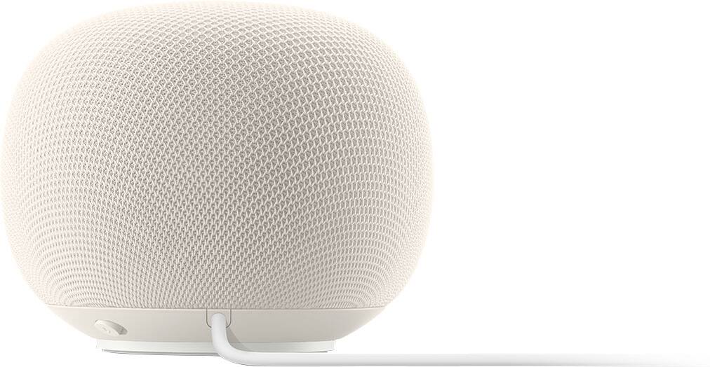 Alt View 2. Google - Home Speaker (Coming Spring 2026) - Smart Speaker with Gemini For Home Voice Assistant and 360-Degree Sound - Porcelain.
