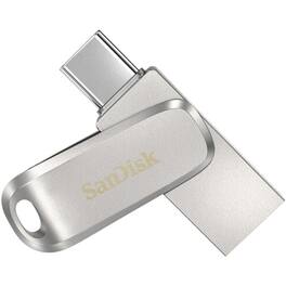 SANDISK - USB Type-C Flash Drive - 128G - Stainless Steel