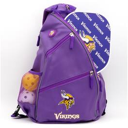 Team Golf - Minnesota Vikings Embroidered Team Pickleball Backpack - Multicolor