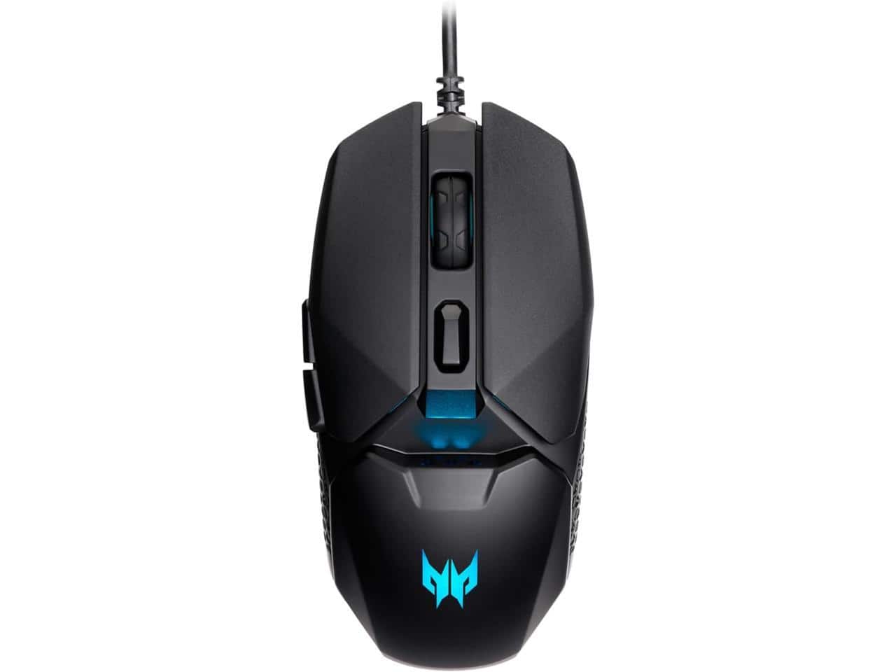 Acer - Predator Cestus 327 Gaming Mouse, 8000 DPI, RGB, Ergonomic, Lightweight – - Wired - Black
