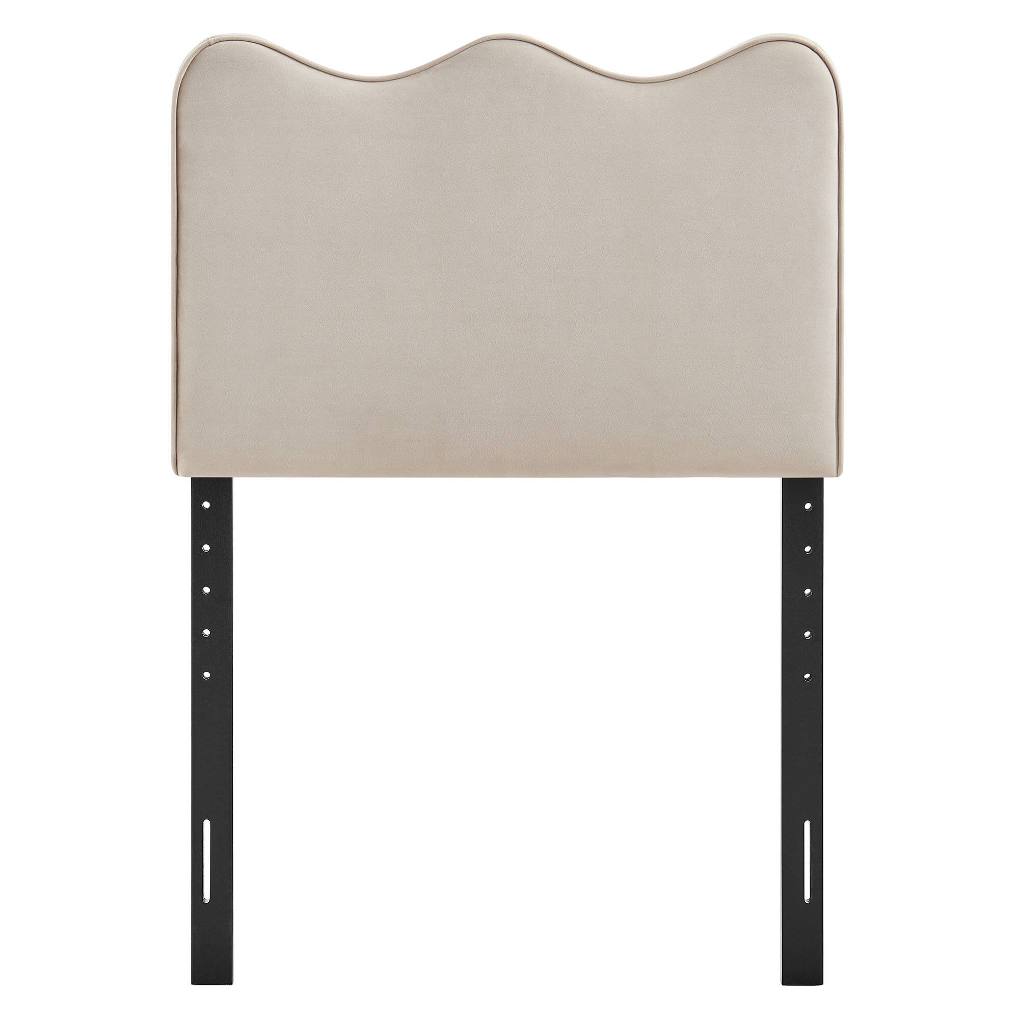 Alt View 2. Modway - Athena Upholstered Headboard by Modway - Almond.