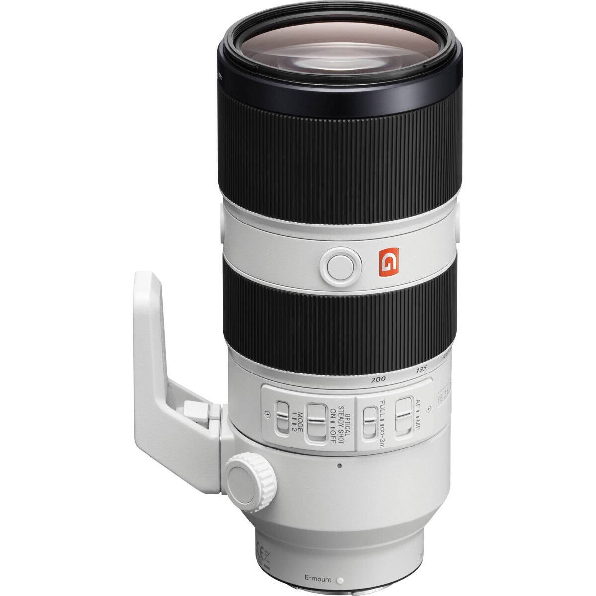 1112  
MODE  
NO - :OFF  
SHOT STEADY_SHOT  
OPTICAL  
200 FULL 100-3m  
135 AF MF  
E-mount