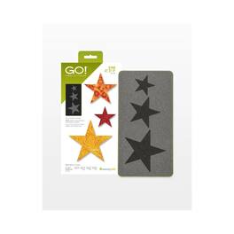 AccuQuilt - GO! Fabric Cutting Dies; Star 2-inch; 3-inch & 4-inch - Multi