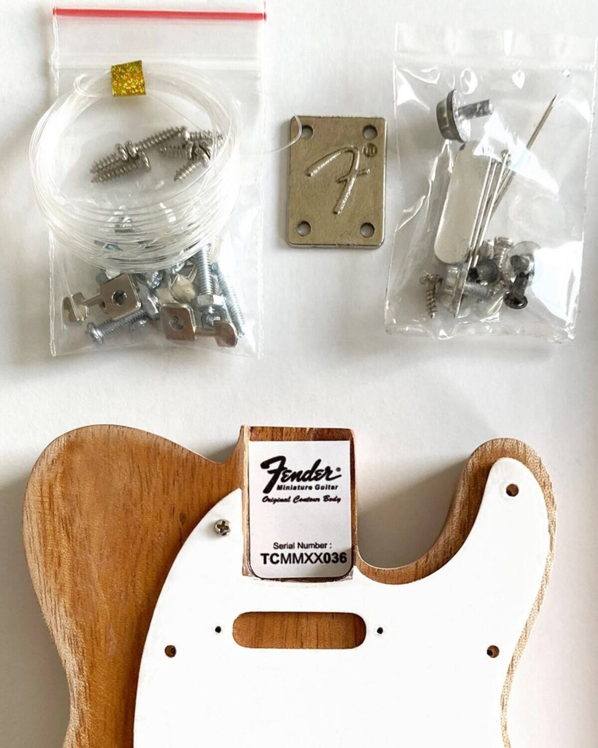 Fender Miniature Guitar Original Custom Body Serial Number: TCMMXX036