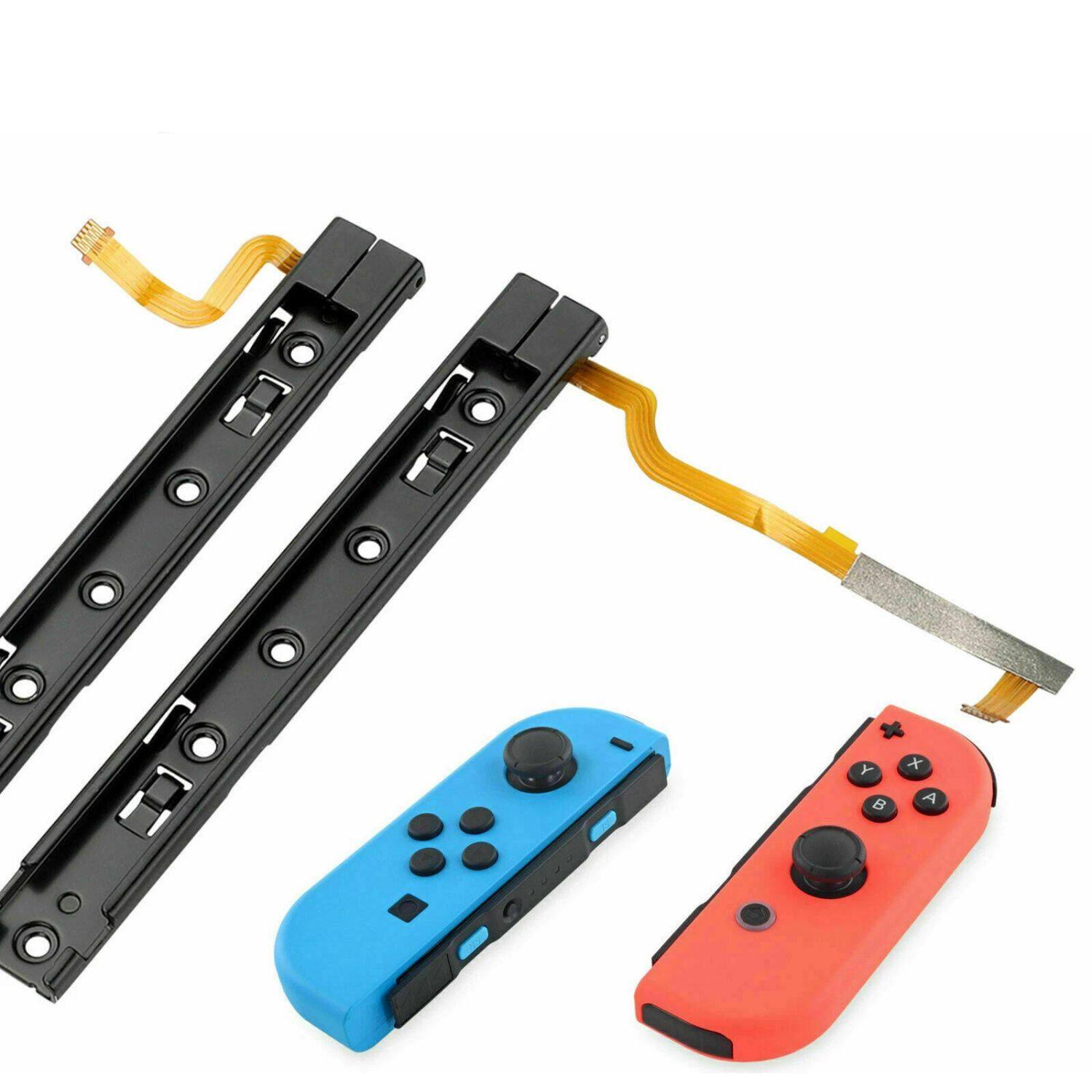 Left. Home Collection - Sliding Rail with Flex Cable for Nintendo Switch Console – Left Side.