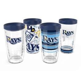 Tervis - Tampa Bay Rays Four-Pack 16oz. Classic Tumbler Set - Multicolor