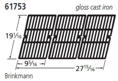 Music City Metals - MCM656175331 grid, ci, 19.0625 x 27.9375; Brink
