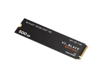 Western Digital WD_BLACK SN7100 M.2 2280 500GB PCI Express 4.0 x4 Western Digital WD_BLACK SN7100 M.2 2280 500GB PCI Express 4.0 x4