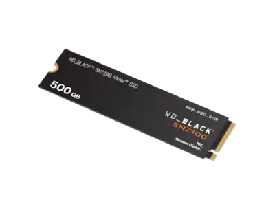 Western Digital WD_BLACK SN7100 M.2 2280 500GB PCI Express 4.0 x4 Western Digital WD_BLACK SN7100 M.2 2280 500GB PCI Express 4.0 x4