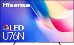 Hisense - 100" Class U76 Series 4K UHD QLED Smart Google TV (2024) - Front_Zoom