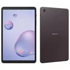 Front. Samsung - Galaxy Tab A 8.4 (2020) T307U (WiFi/AT&T GSM Unlocked) 32GB - Purple.