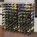 Alt View 3. Sorbus - Sorbus Wine Rack Freestanding Floor - Wine Bottle Holder Holds 100 Bottles of Wine - 100 Bottle Capacity Wine Storage - Black.