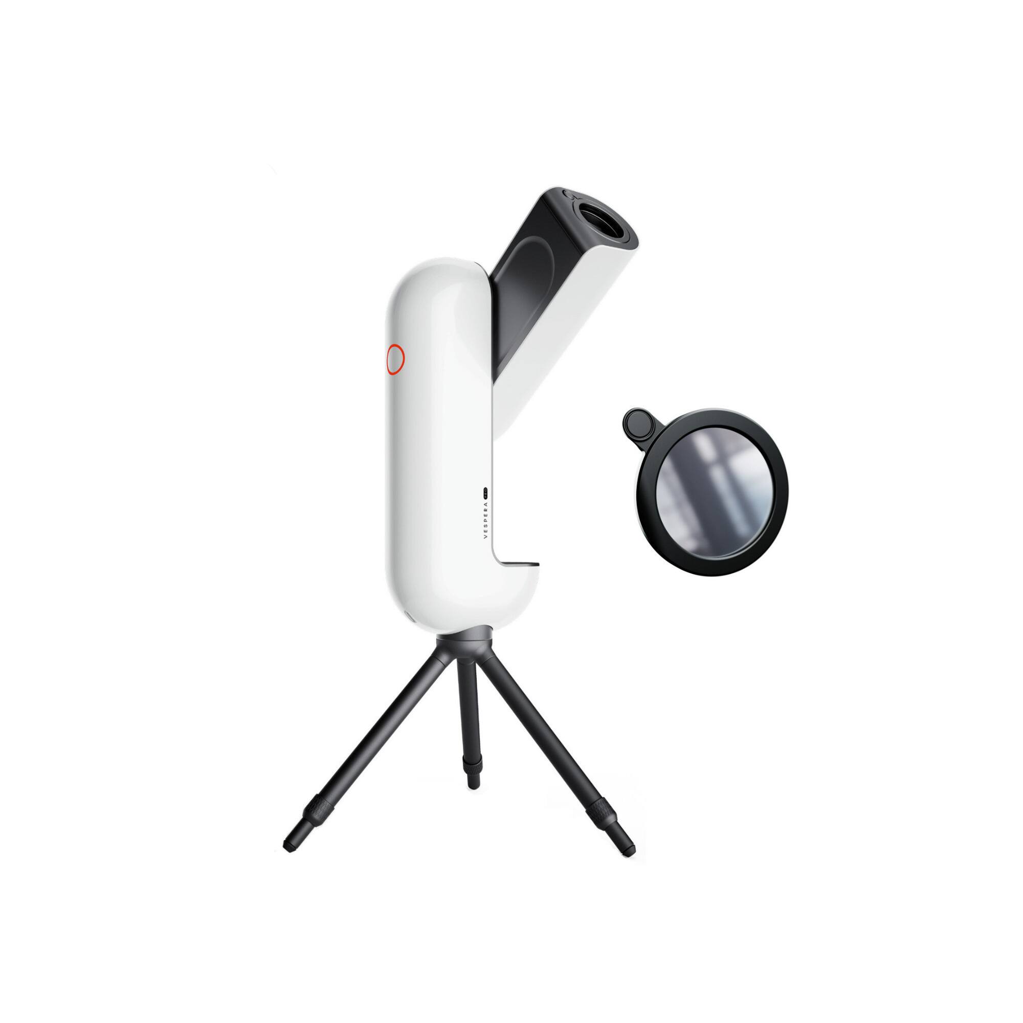Front. Vaonis - Vaonis Vespera Pro Observation Station Telescope with Vaonis AC021 Solar Filter.