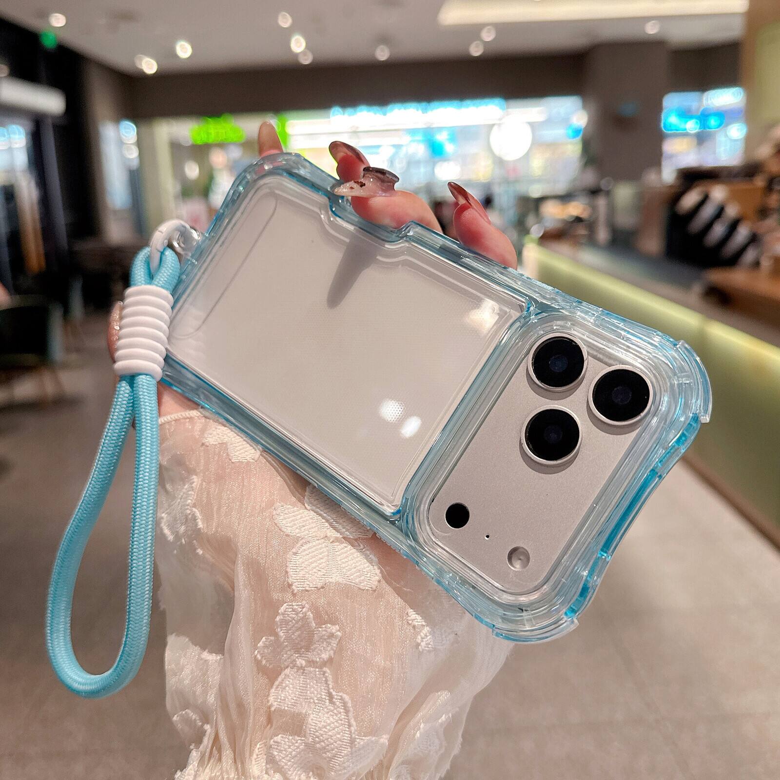 UUCOVER Dual Layer Clear Case for Apple iPhone 17 Pro Max with Wrist ...