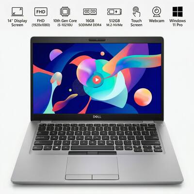 Dell Refurbished Excellent Latitude 5410 14 Inch 1920 x 1080 Touch Dell Refurbished Excellent Latitude 5410 14 Inch 1920 x 1080 Touch