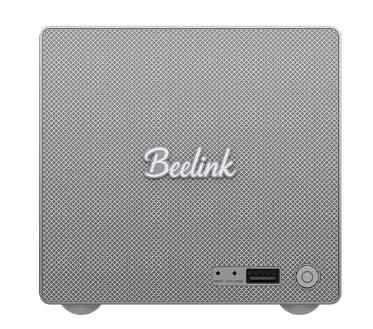 Front. Beelink - Beelink ME Pro NAS Mini PC | Intel N150 | 16GB LPDDR5 RAM& 1TGB SSD | 4-Bay Storage Server | Secure Home Cloud - Space Gray.