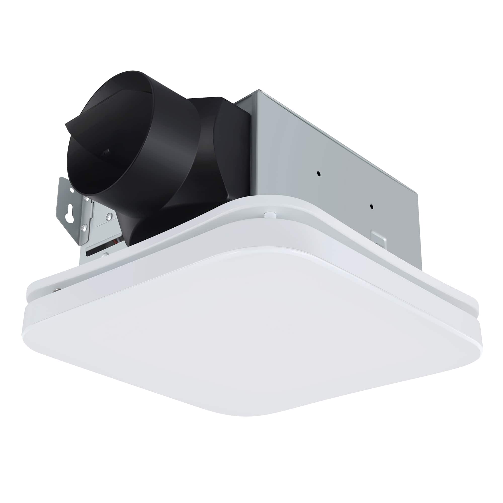 Breezary - Bathroom Exhaust Fan with Light, 110 CFM, Ultra Quiet 1.0 Sones, 3CCT LED Ceiling Mount Ventilation Fan - White price history on PriceWatchPro