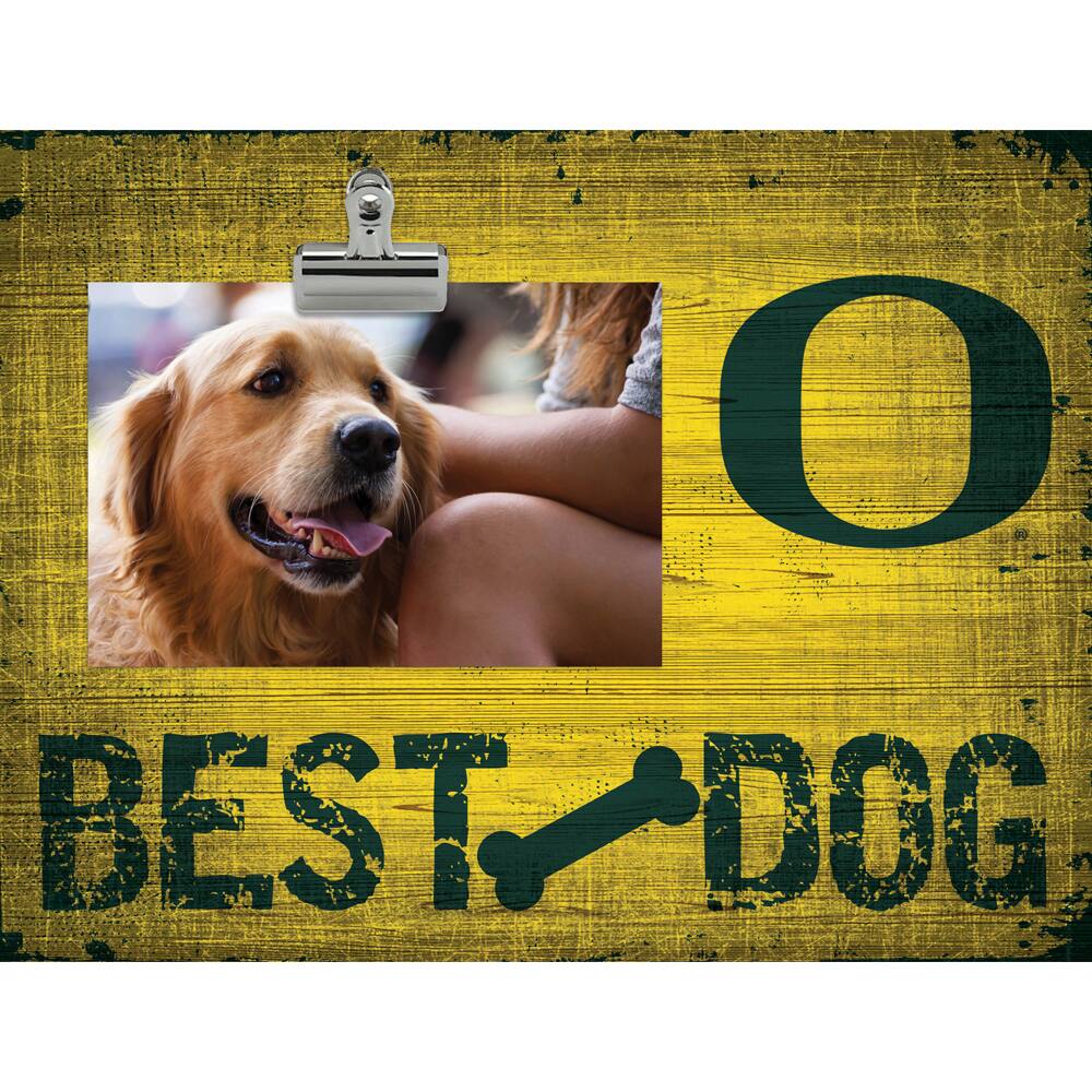 Oregon Ducks 10.5" x 8" Best Dog Clip Photo Frame