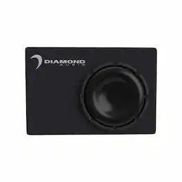 Diamond Audio - DESMB8A - 8" Slot Vented Active Subwoofer Enclosure (2Ω) - Black/Gray