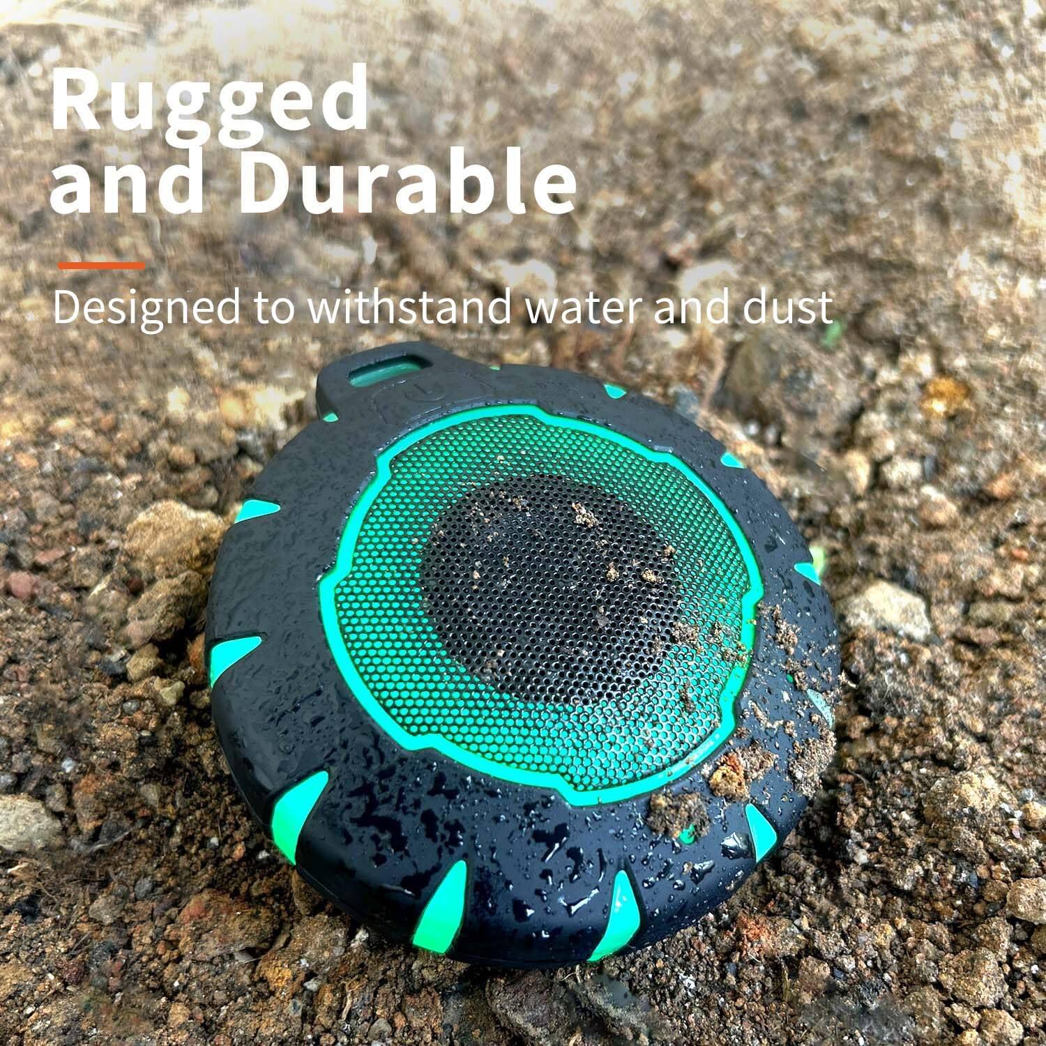 Rugged and Durable  
Designed to withstand water and dust