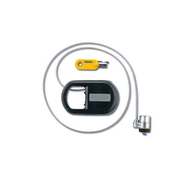 Left. Kensington - MicroSaver Retractable Keyed Laptop Lock Hidden Pin Technology Cut-Resistant Steel Cable K64538US.