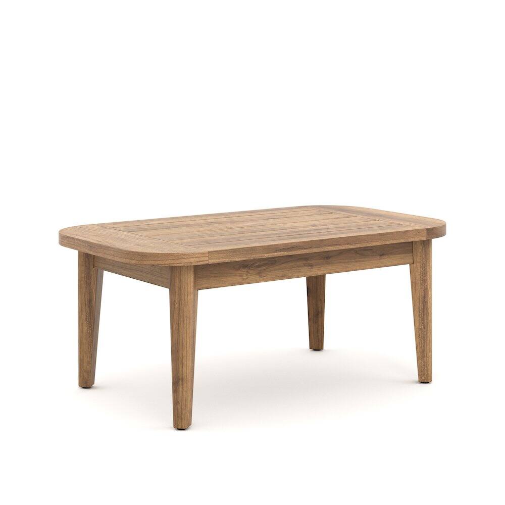 Front. New Classic Furniture - Bali Coffee Table, Natural Color - Brown.