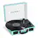 Angle. Victrola - Journey+ Bluetooth Suitcase Record Player - Turquoise.