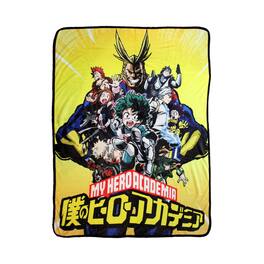 Just Funky - My Hero Academia All Might 45 x 60 Inch Fleece Throw Blanket - Multi-Color