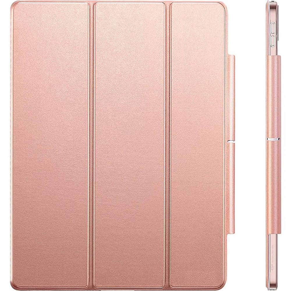 Alt View 13. SaharaCase - ESR Folio Case for Apple iPad Pro 12.9 (4th, 5th, and 6th Gen 2020-2022) - Rose Gold.
