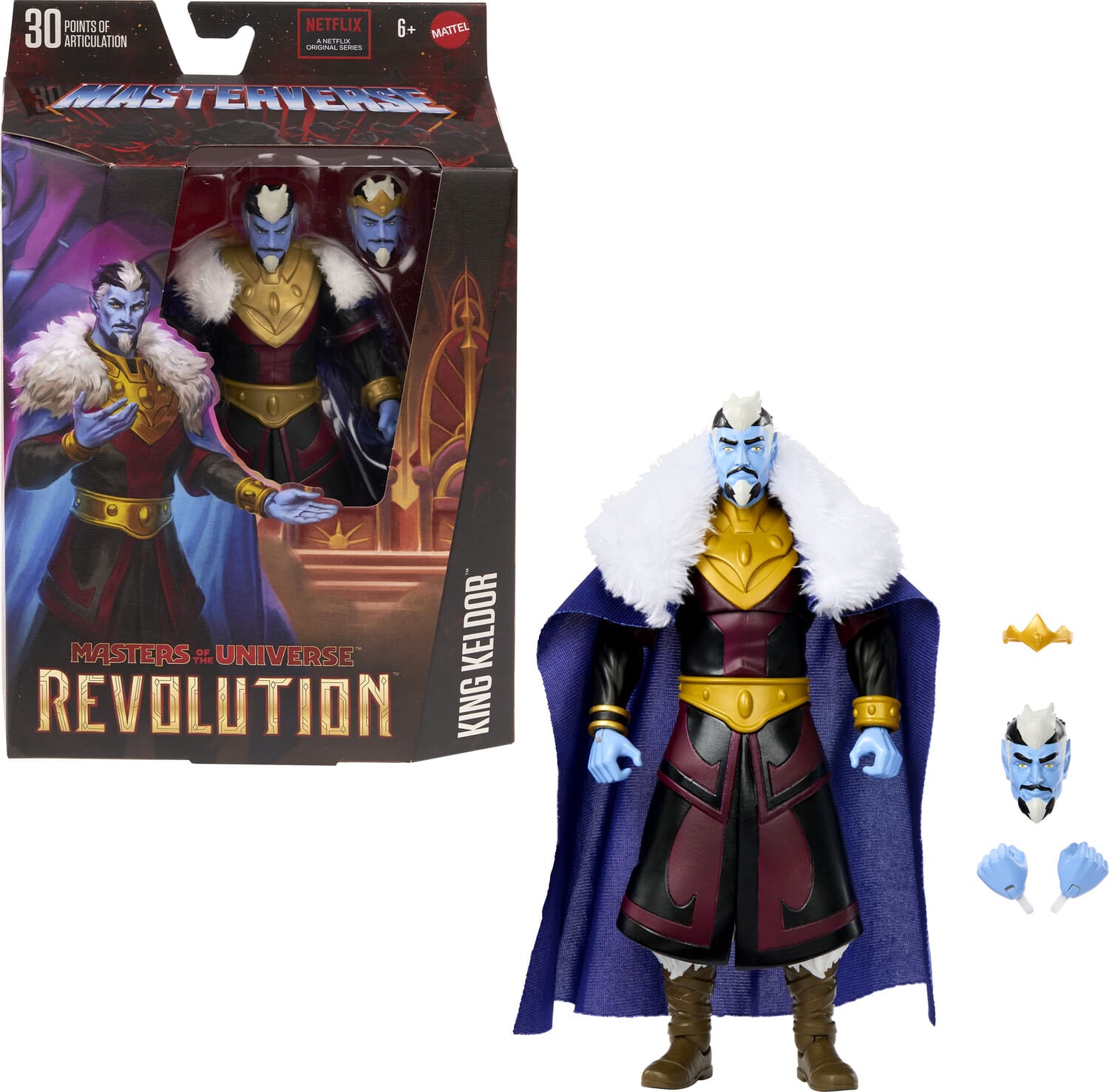 Collectible - Masters of the Universe Masterverse King Kelder (He-Man, MOTU) - COLLECTABLES - Mattel