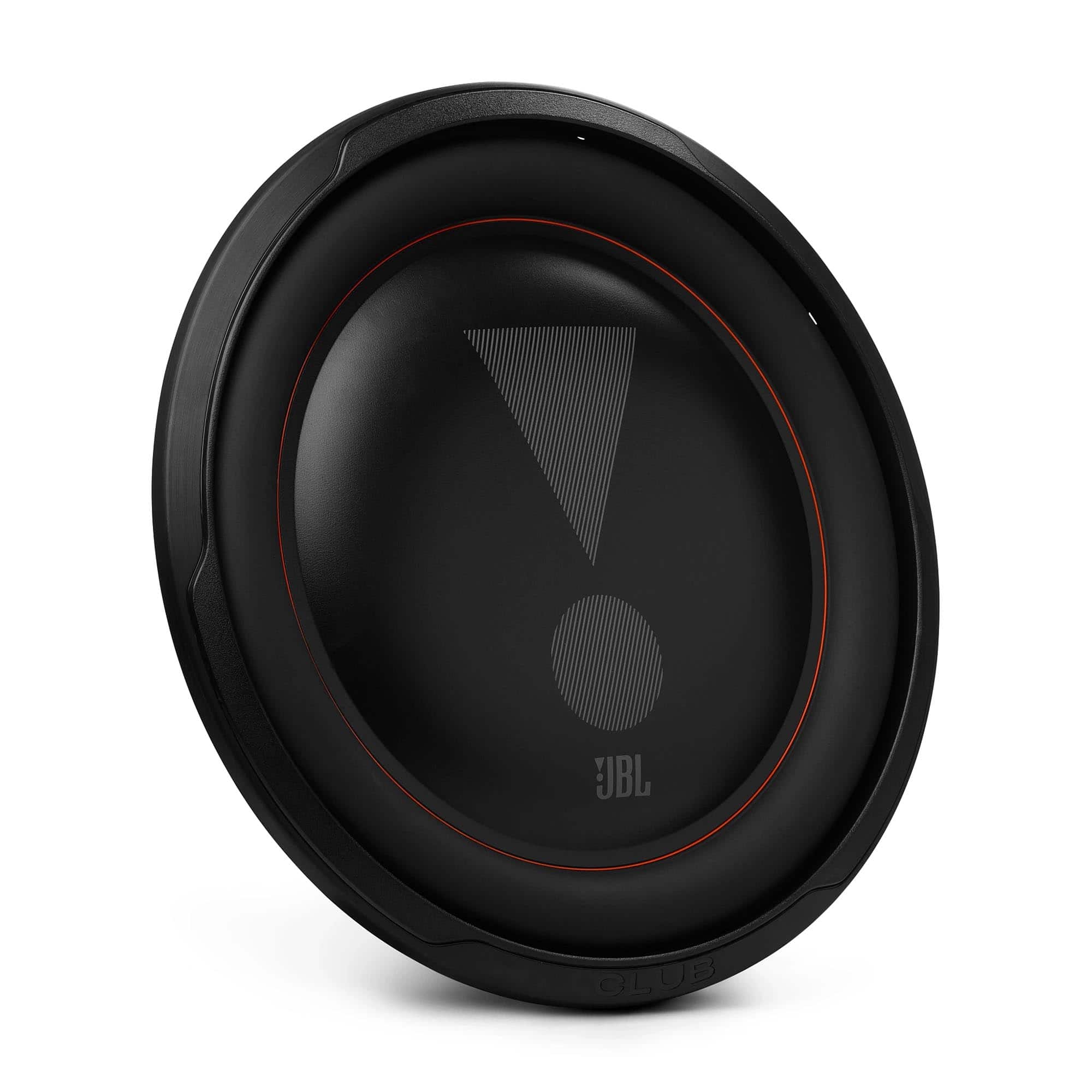 JBL - CLUB122SL Shallow-mount 12” (300mm) & 10” (250mm) component subwoofer with switchable 2- or 4-ohm impedance - Black/Gray