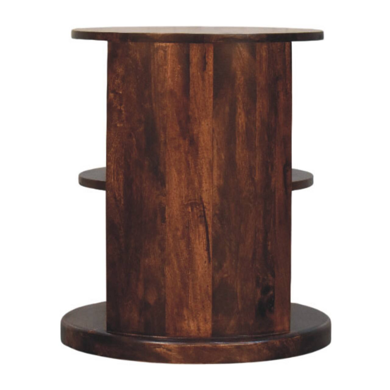 Alt View 3. Artisan Furniture - Artisan Furniture Solid WoodVentura Side Table - Brown.