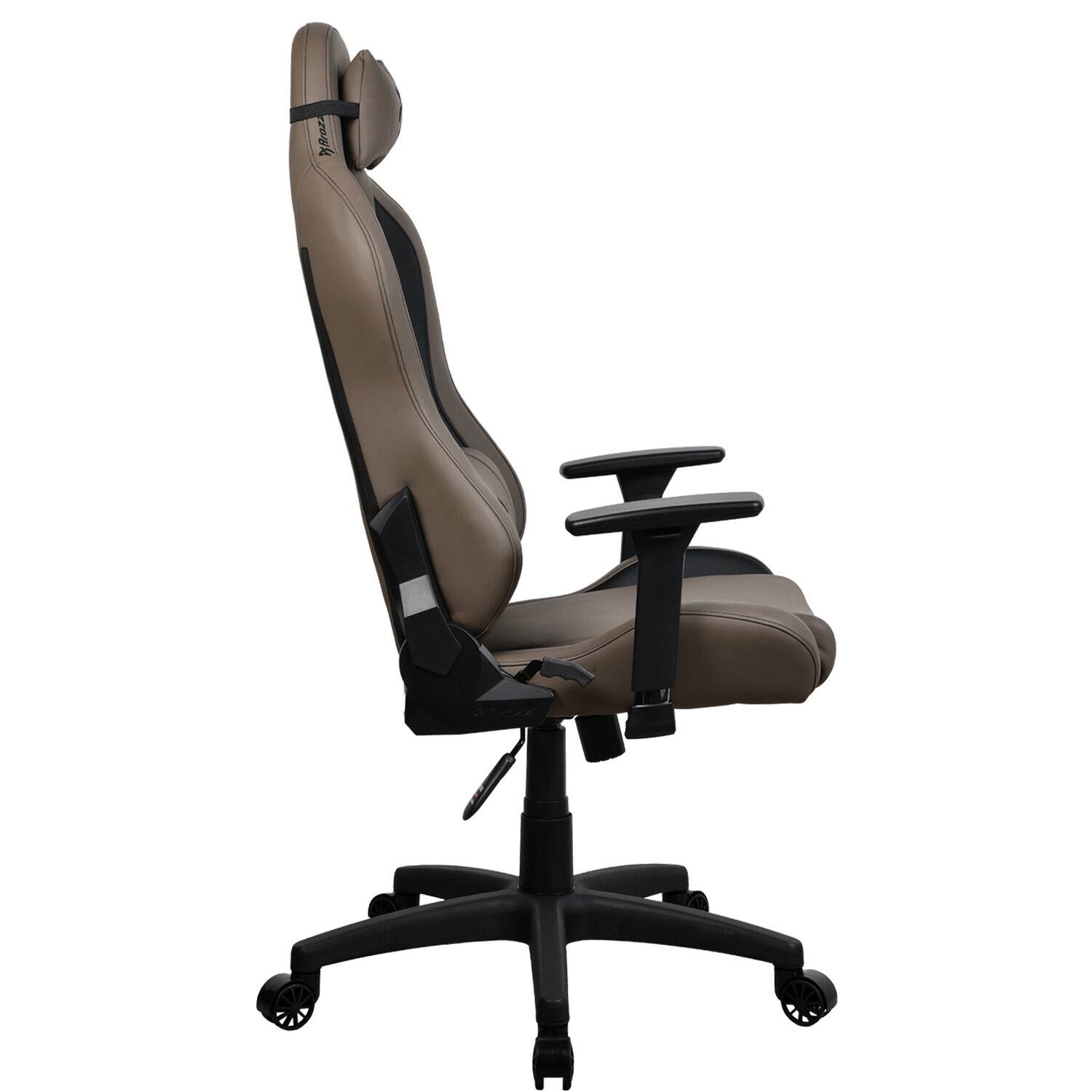 Alt View 15. Arozzi - Torretta Soft PU Gaming Chair - Brown.