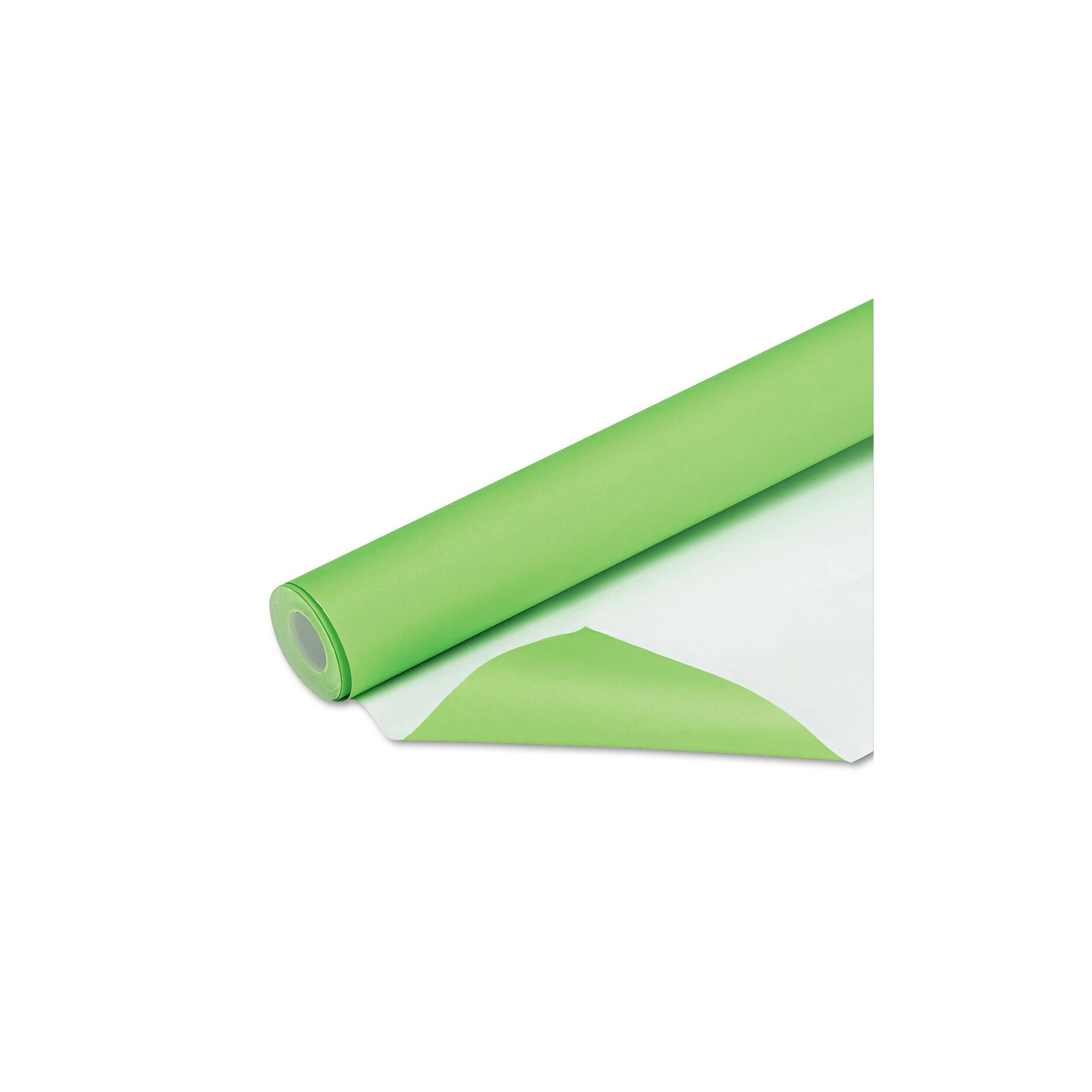 Front. Pacon - Pacon Fadeless Ultra Fade-Resistant Paper Roll, 48" x 50', Nile Green (PAC57125) - Nile Green.
