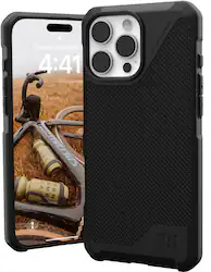 UAG - Metropolis LT Series Case with Magsafe for Apple iPhone 16 Pro Max - Kevlar Black - Front_Zoom
