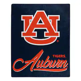Northwest - Auburn Tigers 50" x 60" Signature Raschel Plush Throw Blanket - Multicolor