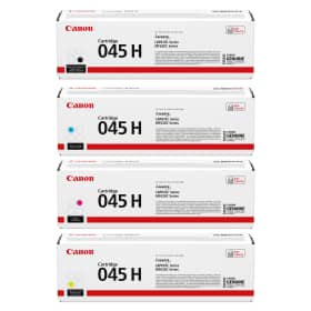 Canon - 045H Toner Cartridges 4Pack (CMYK) High Yield