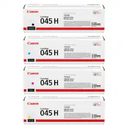 Canon - 045H Toner Cartridges 4Pack (CMYK) High Yield