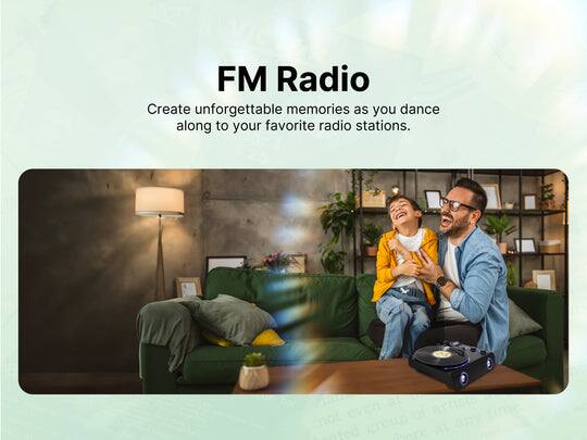 FM Radio

Create unforgettable memories as you dance along to your favorite radio stations.