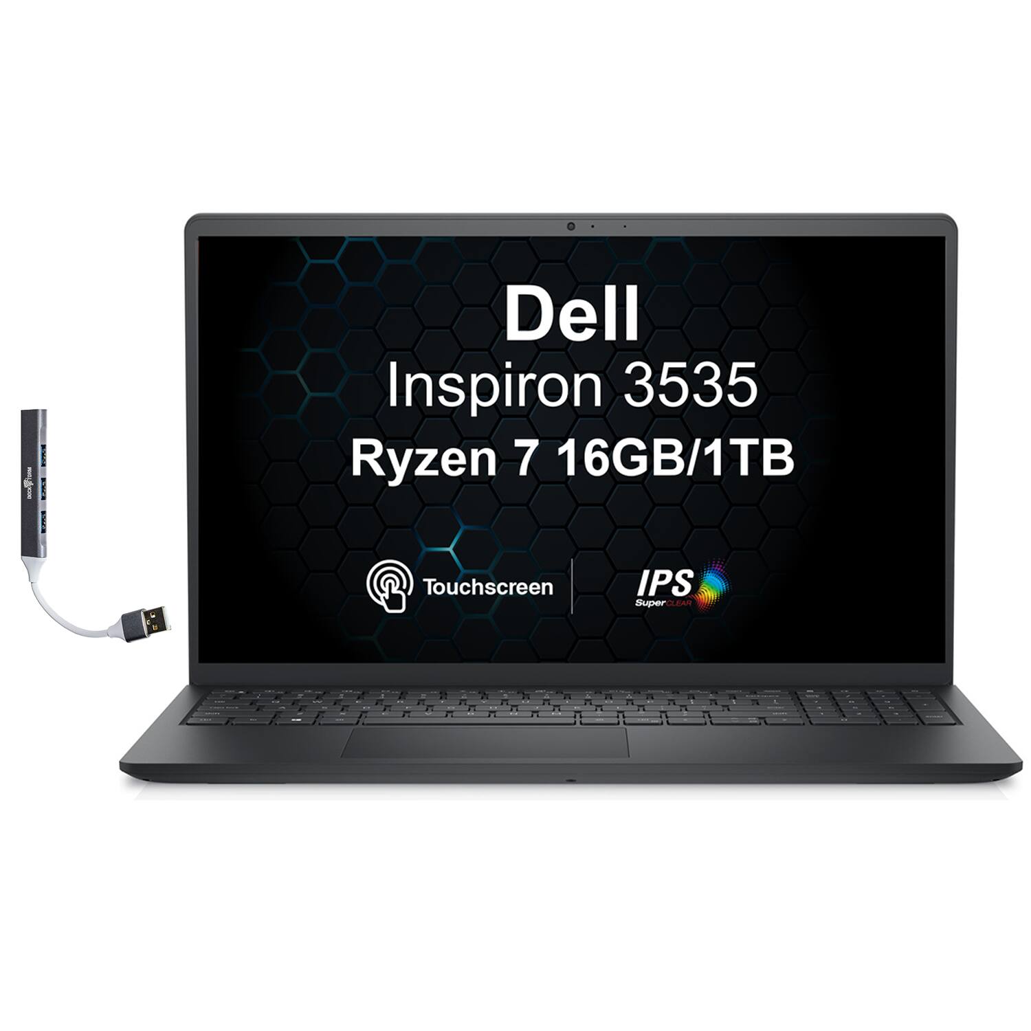 Dell Upgraded Inspiron 3535 i3535 A813BLK PUS Laptop, Ryzen 7